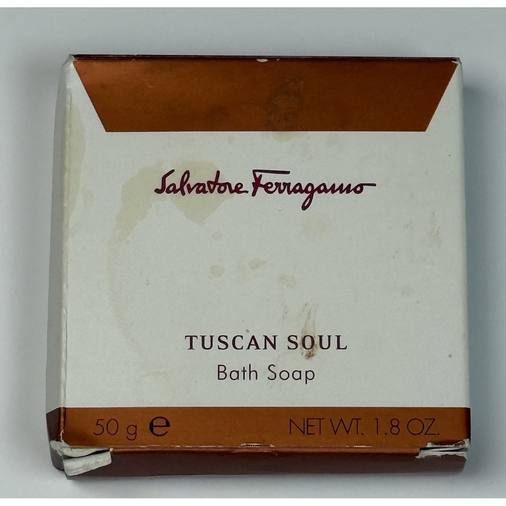 Salvatore Ferragamo Tuscan Soul Bath Soap Bar 50g‎ 1.8 oz